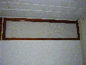 Asbestos fire break panel. Asbestos Insulation Board, Amosite (click to enlarge)