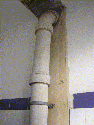 Asbestos cement flu pipe. Chrysotile (click to enlarge)