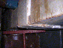 Asbestos rope seals to trunking. Chrysotile (click to enlarge)