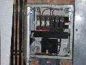 Asbestos anti-flash guards to fuses. Chrysotile (click to enlarge)
